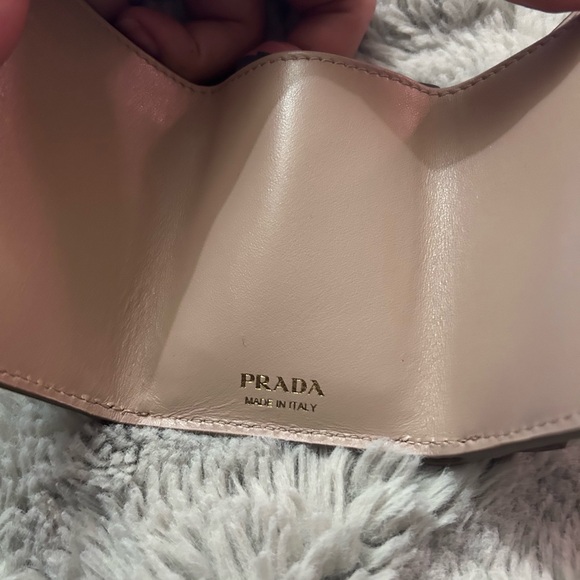 Prada Compact Saffiano Leather Wallet - Picture 6 of 8